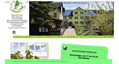 Desktop Screenshot of hotel-am-rennsteig-schmalenbuche.de